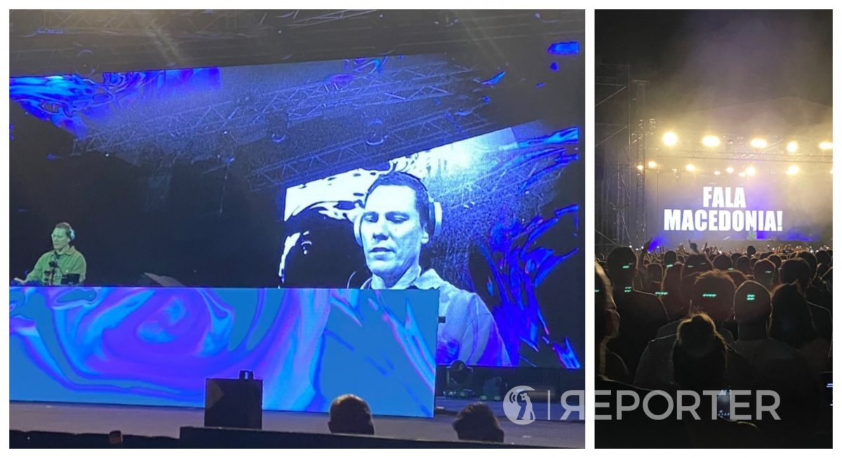 (Галерија) Тиесто ѝ се поклони на публиката во Скопје, делириум на настапот на холандскиот диџеј