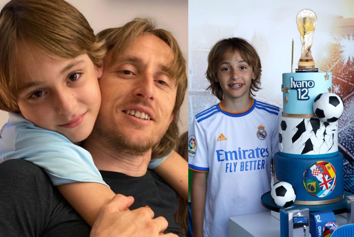 Синот на Лука Модриќ во дрес на Реал Мадрид славеше роденден