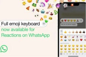 WhatsApp овозможи користење на сите емотикони за реакции