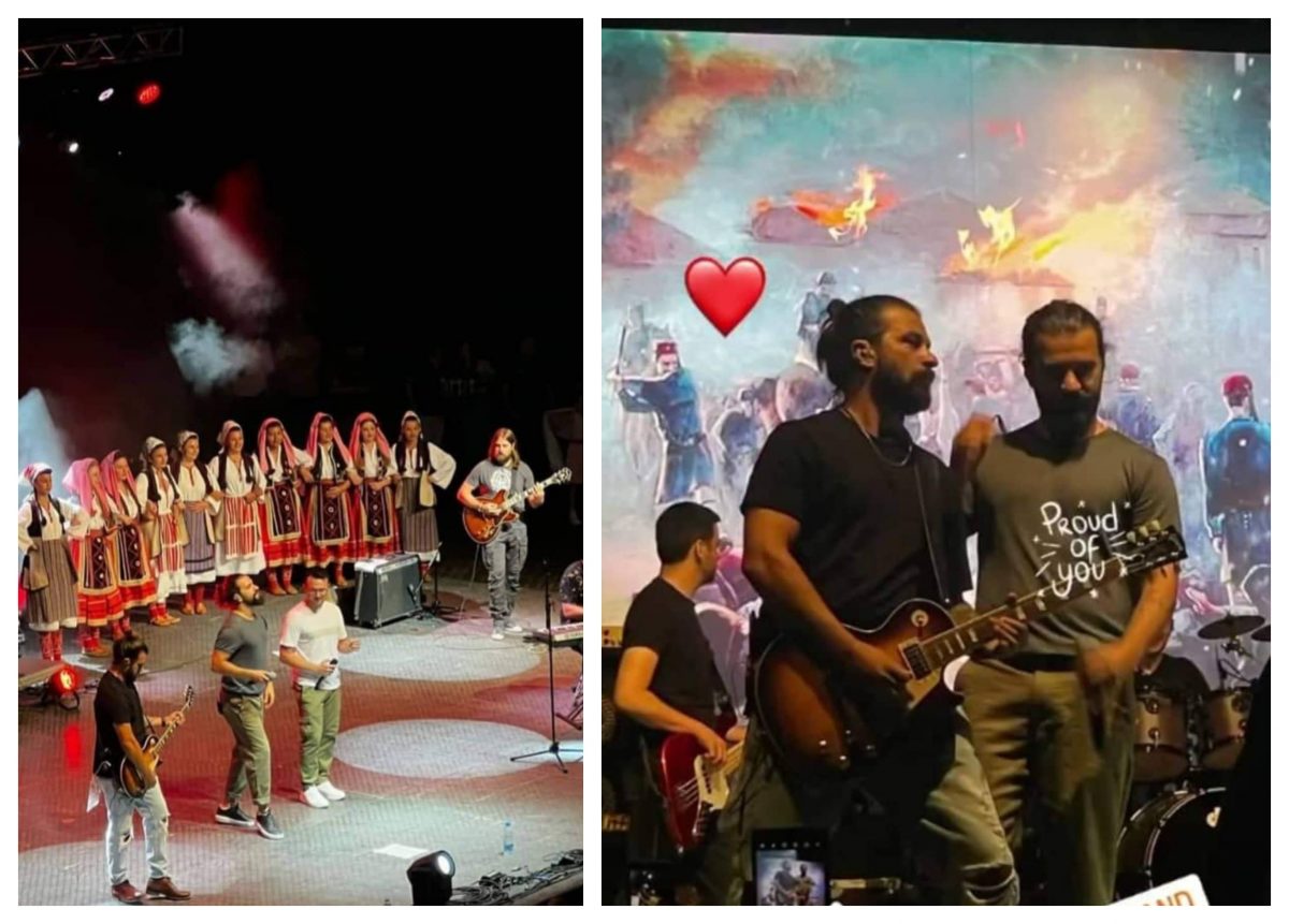(Галерија) Љубовни и патриотски песни ечеа во Антички: Некст Тајм и Лозано одржаа концерт за паметење