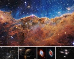 НАСА претстави серија спектакуларни досега невидени фотографии од длабоката вселена