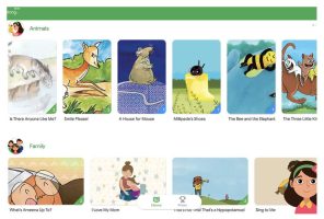 Google лансираше нова веб-страница за децата што учат да читаат