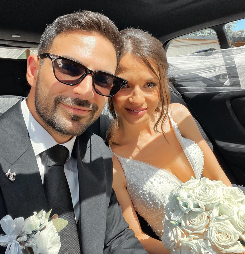 (Видео) Се ожени музичарот Петар Маркоски, свиреше виолина, па ја покани невестата на прв танц