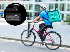 Доставувач заработи отказ затоа што праша девојка дали храната ѝ е вкусна