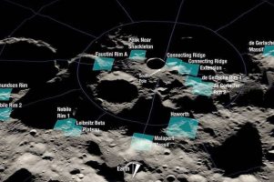 НАСА избра потенцијални локации за слетување на Месечината