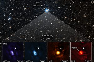Телескопот James Webb ја сними првата фотографија од планета надвор од Сончевиот систем