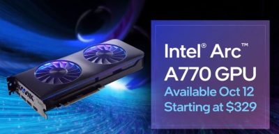ВИДЕО: Интел ги откри цената и датумот на објавување на графичката картичка Arc A770