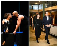 Бети во кожена јакна за студентите по глума: Свечено отворање и јубилеј на „Скомрахи“