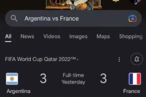 Google Search забележа најголем сообраќај во историјата за време на финалето на Светското првенство