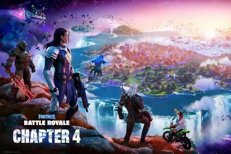 ВИДЕО: Fortnite побогат со нова мапа и мотоцикли Trail Thrashers
