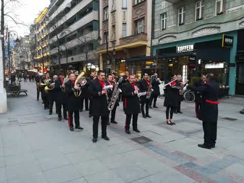 Градскиот дувачки оркестар предновогодишно ќе ги забавува скопјани во МКЦ