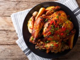 Рецепт за слатко-луто печено пиле