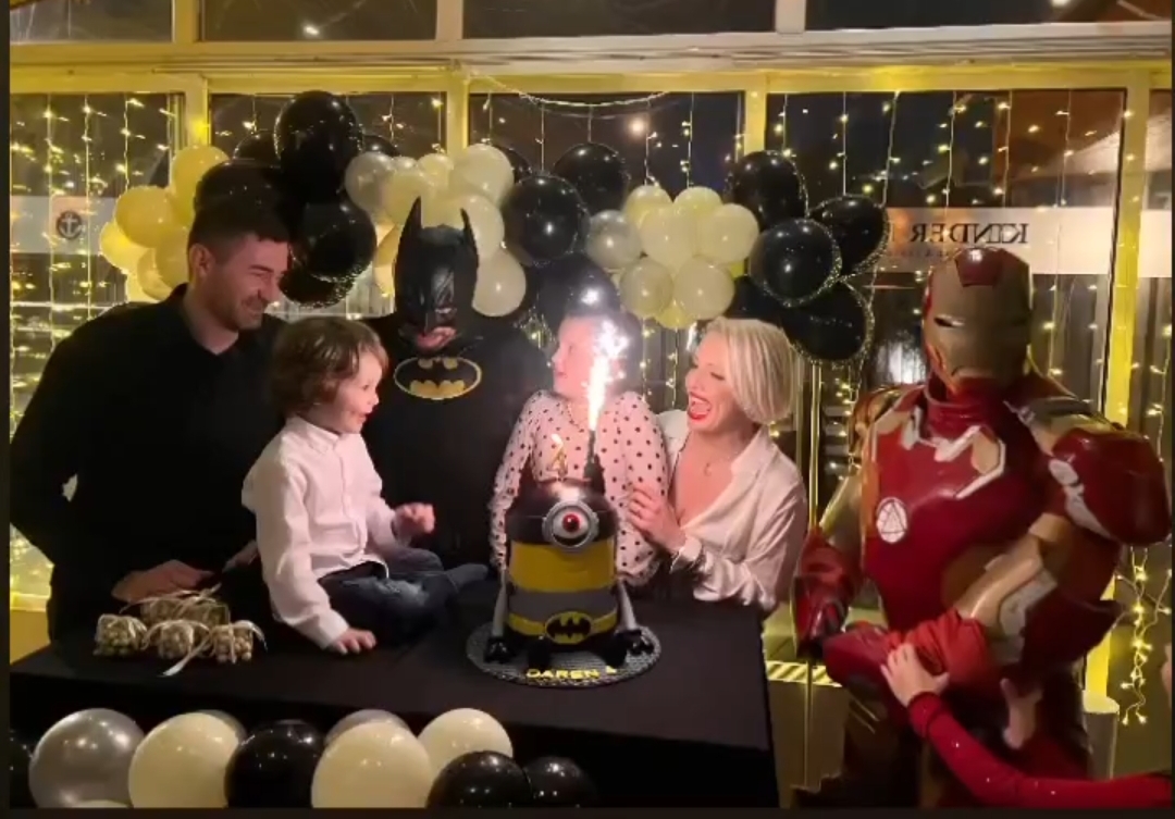 Тамара и Мачка заедно го славеа роденденот на синот Дарен