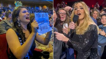 (Видео) Американка го славеше разводот на концерт кај Адел и ја расплака пејачката: Ми помогна кога ми беше најтешко