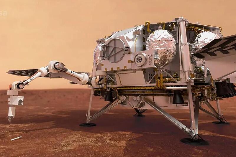 ВИДЕО: Роботска рака ќе помогне во мисијата за транспорт на примероци од Марс на Земјата