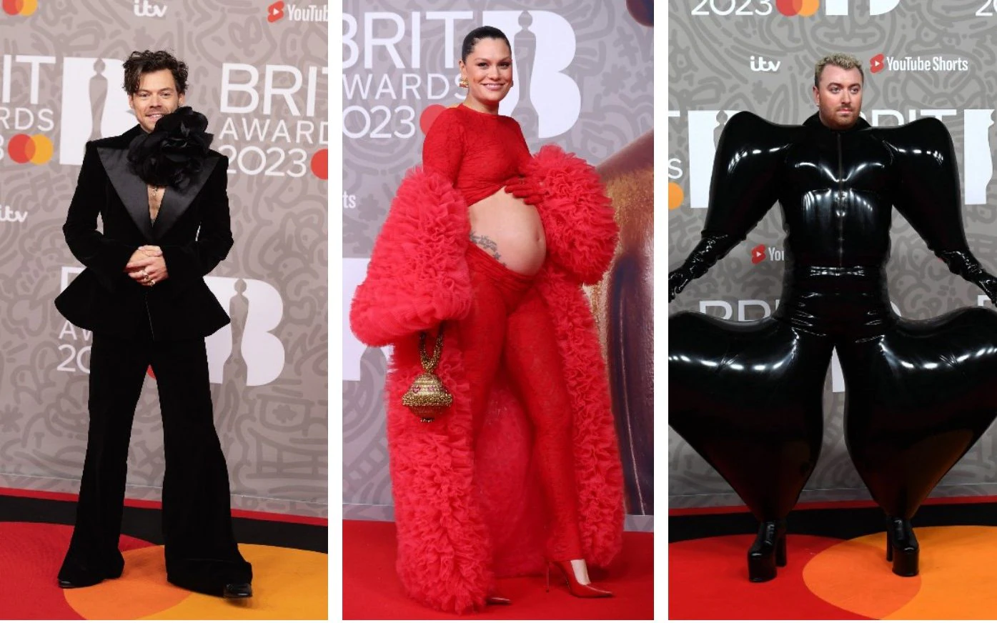 Екстравагантната мода на БРИТ наградите: Сем Смит во латекс, Џеси Џеј со гол труднички стомак