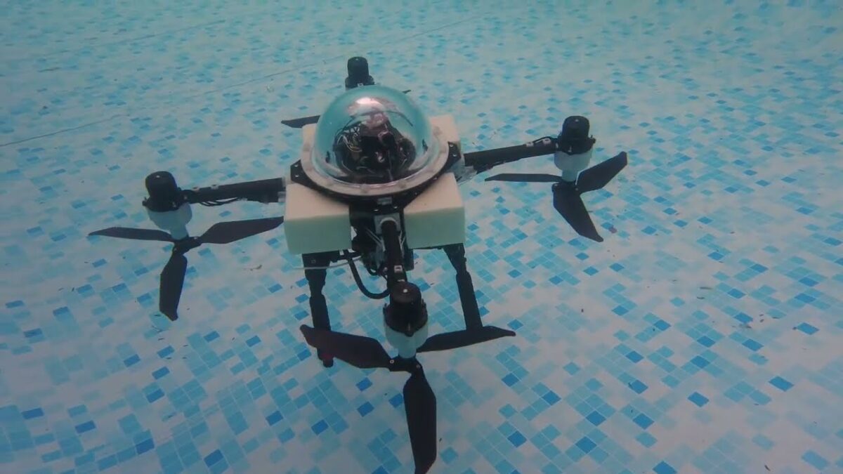 Кинески истражувачи развија прототип на подводен дрон