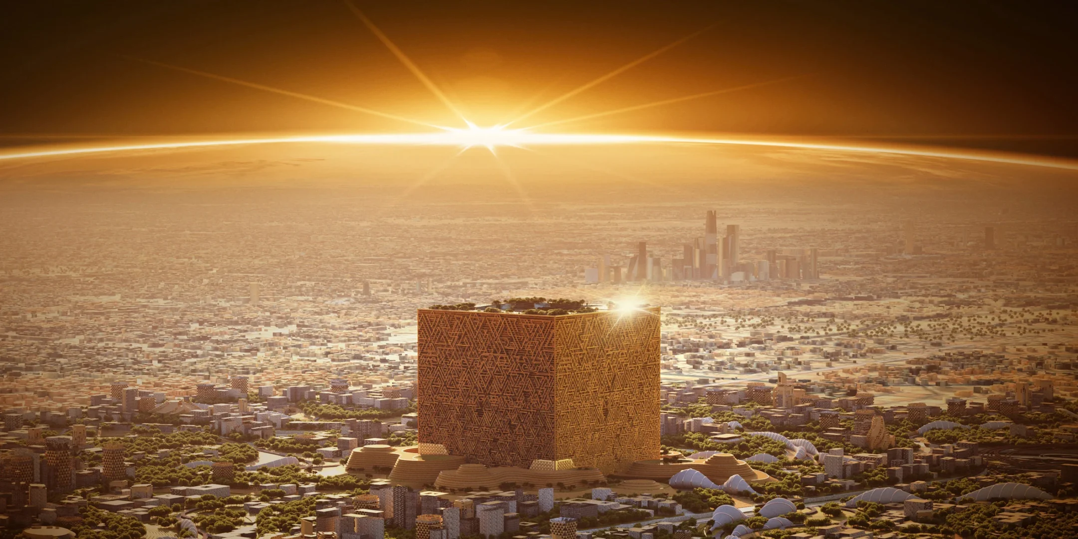 Саудиска Арабија ќе гради облакодер од 400 метри во облик на коцка