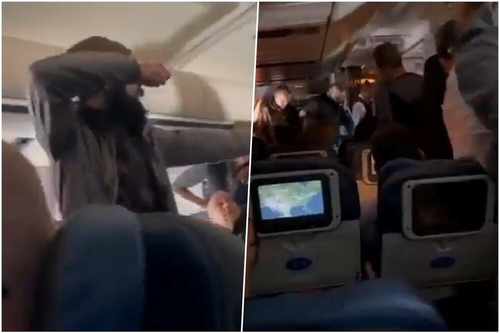 (Видео) Објавено видео од мажот кој се обиде да ја отвори вратата на авион во лет