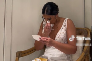 Видеото со невестата која добила подарокот од сопругот на венчавката на Тик ток е видено повеќе од 4 милиони пати