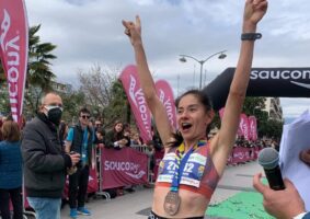 Македонската атлетичарка Адријана Поп Арсова победи на полумаратон во Грција и постави нов рекорд