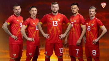 Македонските фудбалери ќе играат во нови дресови