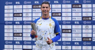 Роналдо е прогласен за играч на месецот во саудискиот шампионат