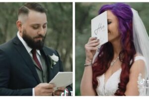 (Видео) Сакам само стомакот да ми биде полн и рече младоженецот на невестата додека ги читаа заветите