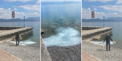 Стружанец изми кофа и четка за кречење во Охридско Езеро: пропстотилук пуштен на најјако