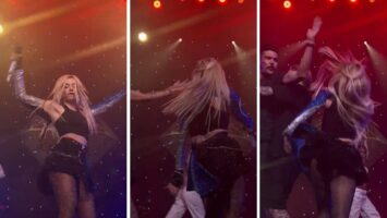 (Видео) Се качи на сцена и ѝ удри шлаканица, по Бебе Реџа уште една албанска пејачка нападната среде концерт во САД