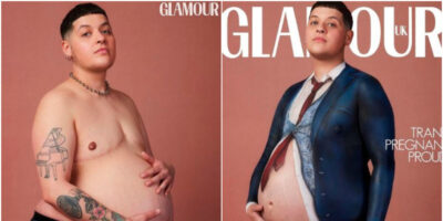 Логан Браун е првиот бремен трансроден маж кој позираше за магазинот Прајд