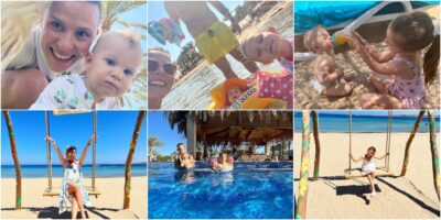 Сара Мејс и Димитар семејно на одмор: Само лето, море, коктели и детски насмевки давај животе