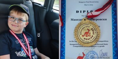 Генијалецот Македон Димитровски освои златен медал на уште еден натпревар по математика