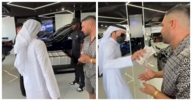 Инфлуенсер во салон за автомобили се исмева со богатите Емирати: Ферари од 550.000 евра е премногу евтино за него