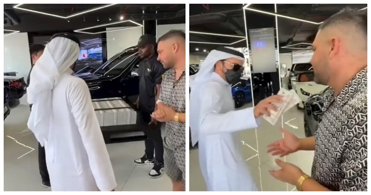 Инфлуенсер во салон за автомобили се исмева со богатите Емирати: Ферари од 550.000 евра е премногу евтино за него