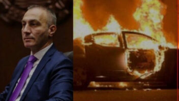 Огнениве не се заебаваат: И Твитер гори по запаленото возило на Груби