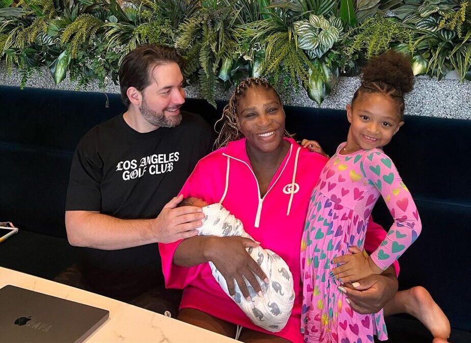 Се породи Серена Вилијамс, ќерката се вика Адира Ривер Оханијан