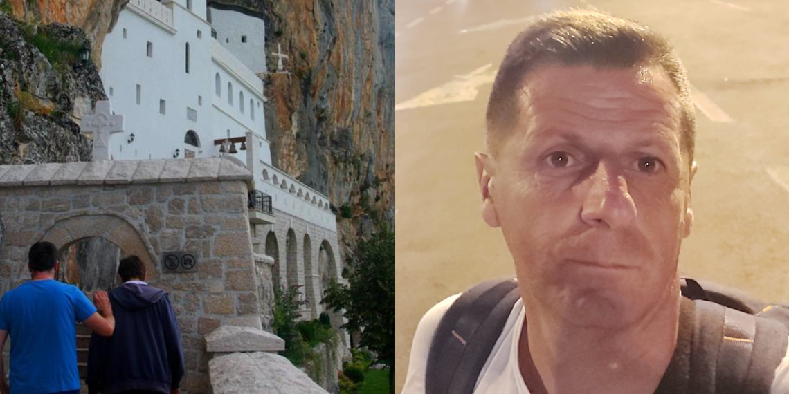 Скопјанец тргна пеш кон манастирот Острог во Црна Гора