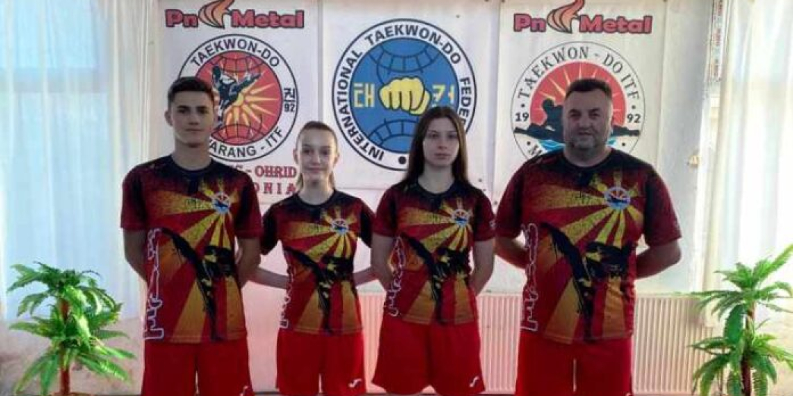 Христијана, Давид и Елена ќе ја претставуваат Македонија на Светско по таеквондо
