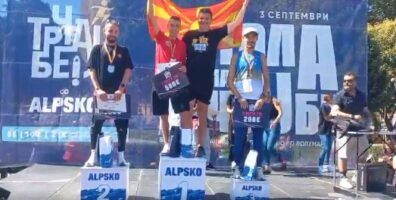 Дарио Ивановски е балкански шампион и постави нов рекорд на полумаратон во Битола