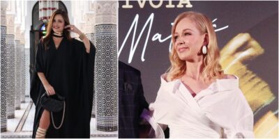 Северина и Розга носат исти тренди чанти од моделот Џоди на модната куќа Ботега Венета