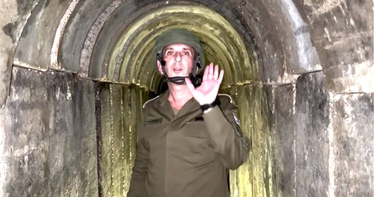 (Видео) Израел објави нова снимка од тунелот: „Ова е доказ, Хамас води војна од болницата“