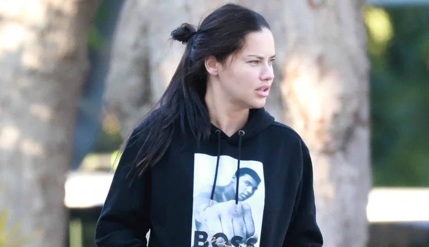 Во тренерки и без шминка: Адријана Лима фатена во сосема опуштено издание и е вистинска убавица!