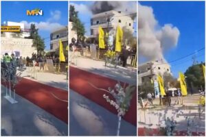 (Видео) Израел изврши воздушен напад врз гробишта, за време на погреб на борец на Хезболах