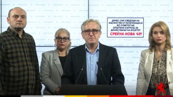 (Видео) Велјановски: Со насилство и талатизација во советот на Општина Карпош, со Левица како главен играч, се донесе буџетот на општината, среќна нова 1949