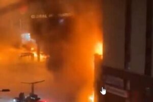 (Видео) Експлодира цистерна со гас во Монголија, има загинати и повредени