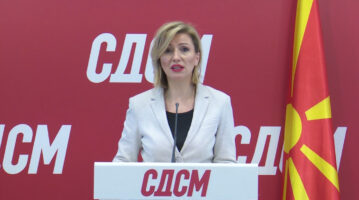 (Видео) Кузеска: ДПМНЕ влезе во Влада со ДУИ, на Мицкоски не може да му се верува