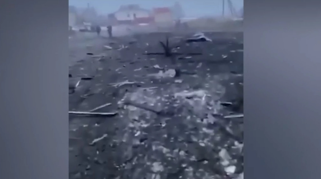(Видео) Руски авион по грешка бомбардирал руско село