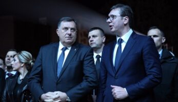 Вучиќ му честита на Додик: Допрва доаѓа ерата на големи предизвици за Србија и Република Српска