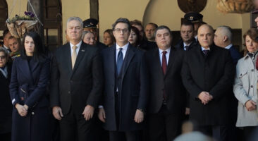 На гробот на Гоце Делчев не отидоа ниту премиерот Џафери од ДУИ, ниту претседателот на Собранието Митрески од СДСМ